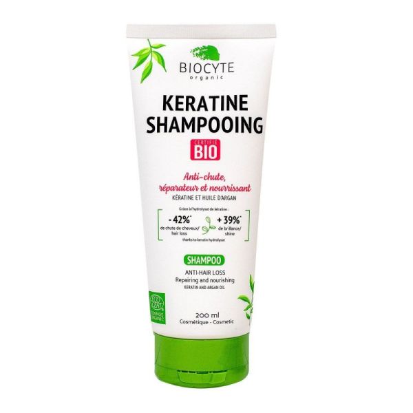 Keratine shampooing anti-chute bio 200ml