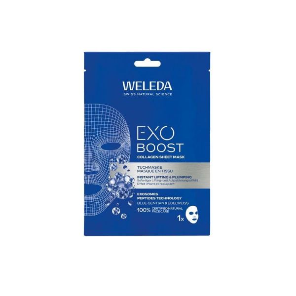 Exo Boost Collagen Masque en Tissu Gentiane Bleue Edelweiss - 20 ml