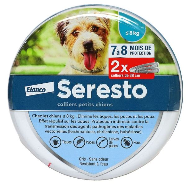 Seresto Collier Petits Chiens X2