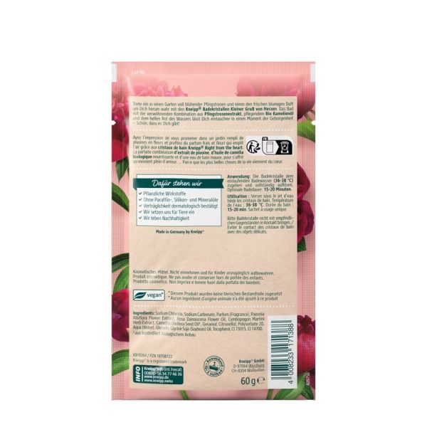 Cristaux de bain Right from the heart - 60 g