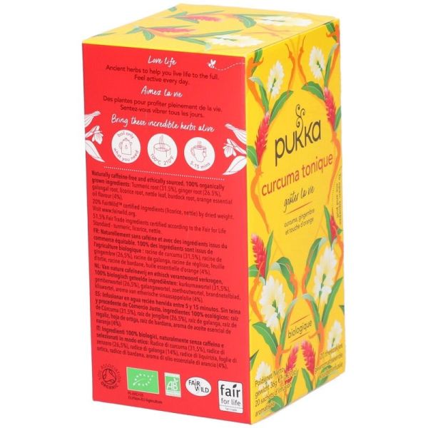 Infusion Citronnelle et Gingembre Bio - 20 sachets