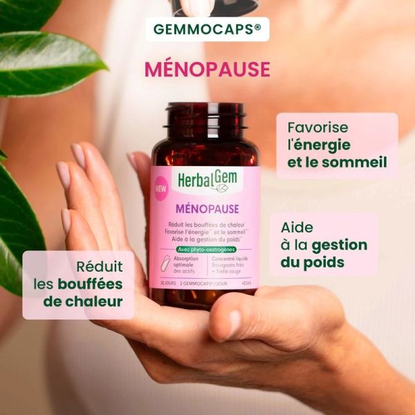 Gemmocaps Ménopause - 30 gélules