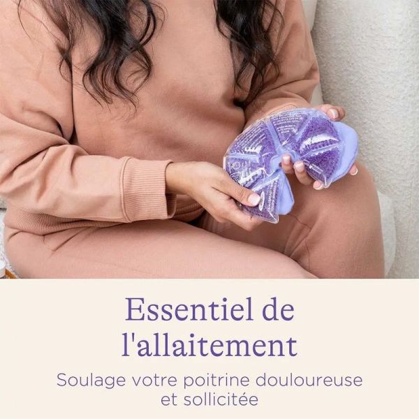 Compresses apaisantes chaudes/froides - 2 coussinets avec etui douceur