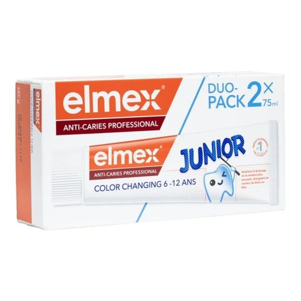 Dentifrice Junior Color Changing Anti-Caries Professional - 75 ml