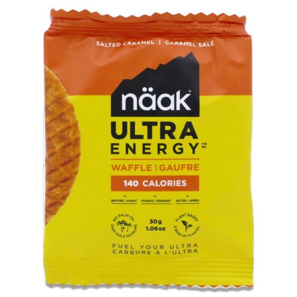 Ultra Energy Gaufre Énergétique - Caramel Salé - 30 g