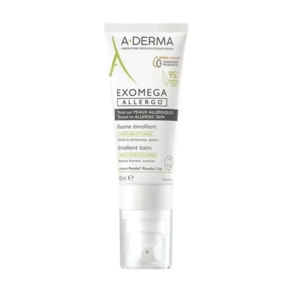 Exomega Allergo Baume émollient anti-grattage - 40 ml