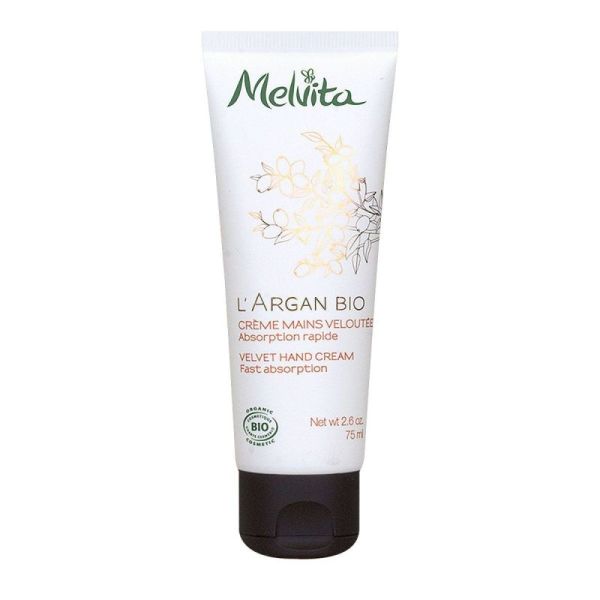 Melvita  Argan Bio Cr Mains Veloutee 75Ml