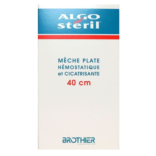 Algo Stéril 16 compresses hémostatiques et cicatrisantes 5x40cm
