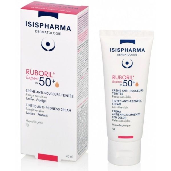Ruboril Expert SPF50+ Crème Anti-Rougeurs Teintée - 40 ml