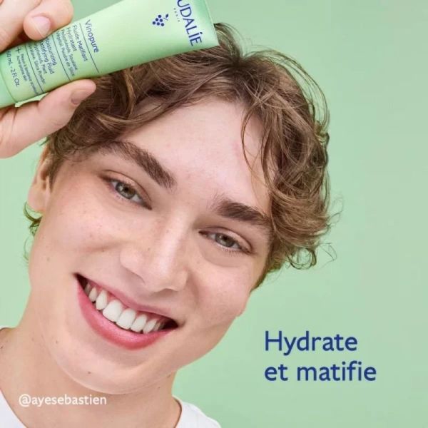 Fluide Matifiant Hydratant Vinopure - 60 ml