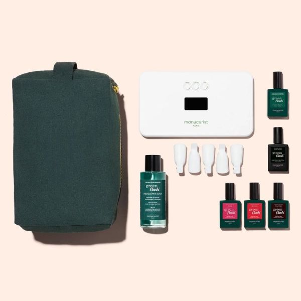 Kit semi-permanent Retail Kit 36W Green Flash - Hortencia & Poppy Red