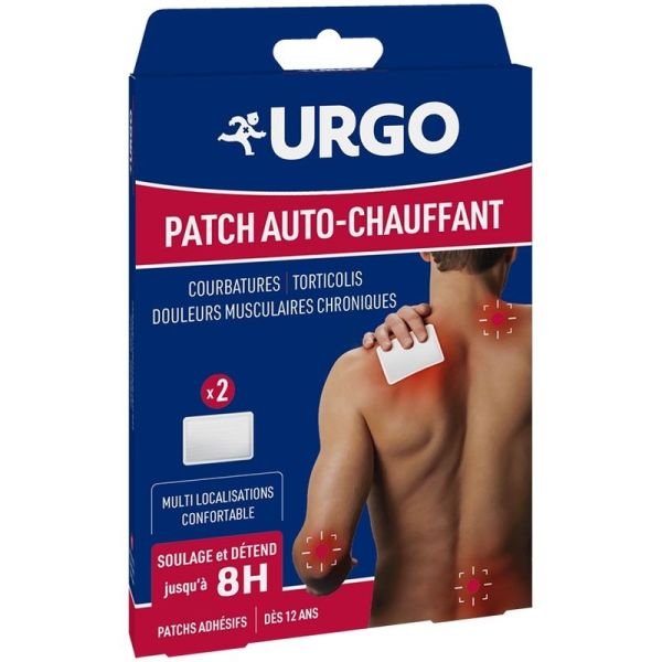 Patch auto-chauffant - 2 patchs