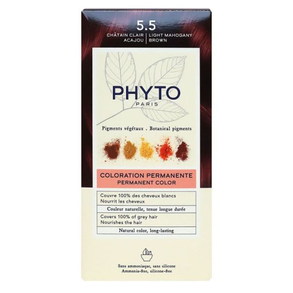 Phyto Coloration Permanente 5,5