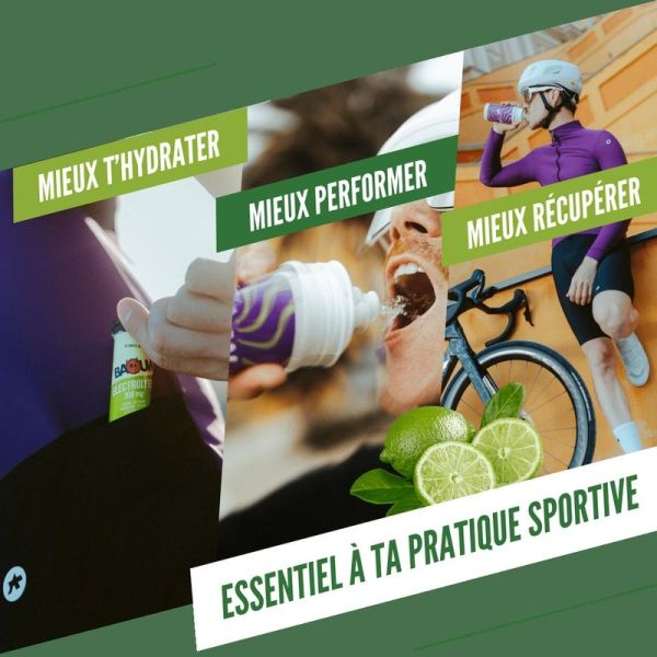 Electrolytes Tablets LIME - MINT - 10 pastilles