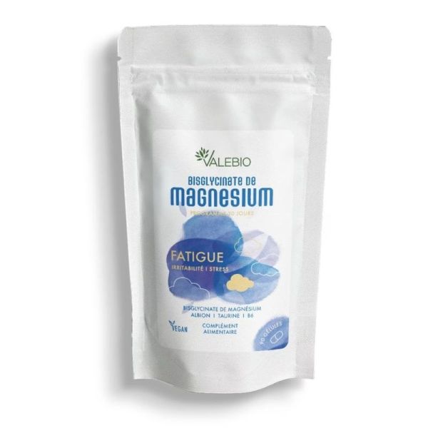 Bisglycinate de Magnésium - 90 gélules