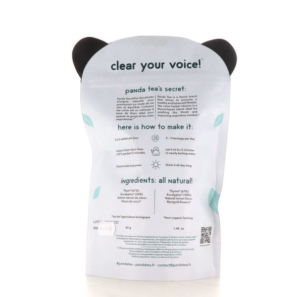Infusion Tea Voice Thym Citron Bio - 28 sachets
