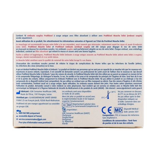 Embouts Jetables Mouche Bébé
