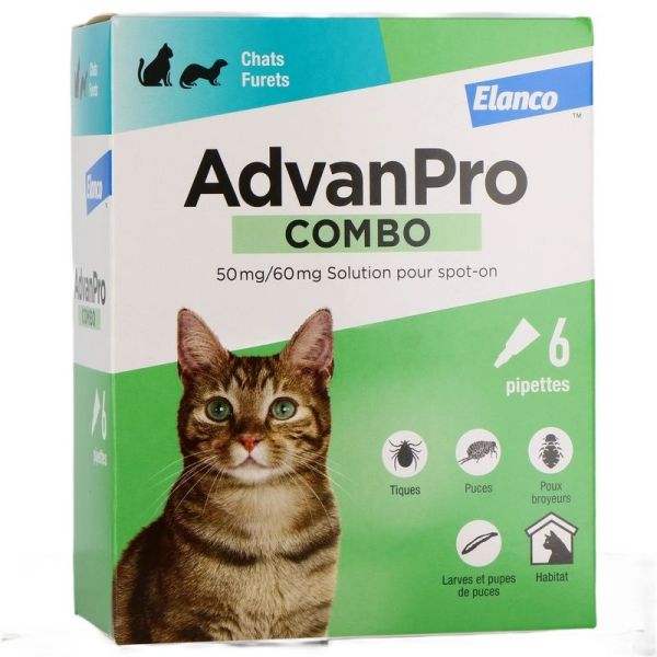 AdvanPro Combo - Chats & Furets - 6 pipettes
