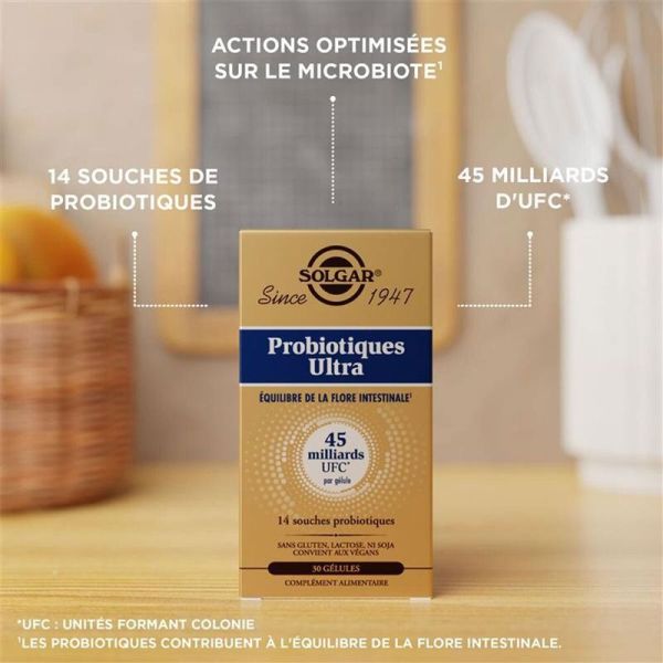 PROBIOTIQUES ULTRA - 30 gélules