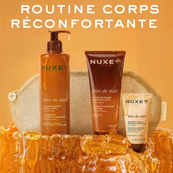Routine Corps Réconfortante REVE DE MIEL - 400 ml, 200 ml, 50 ml