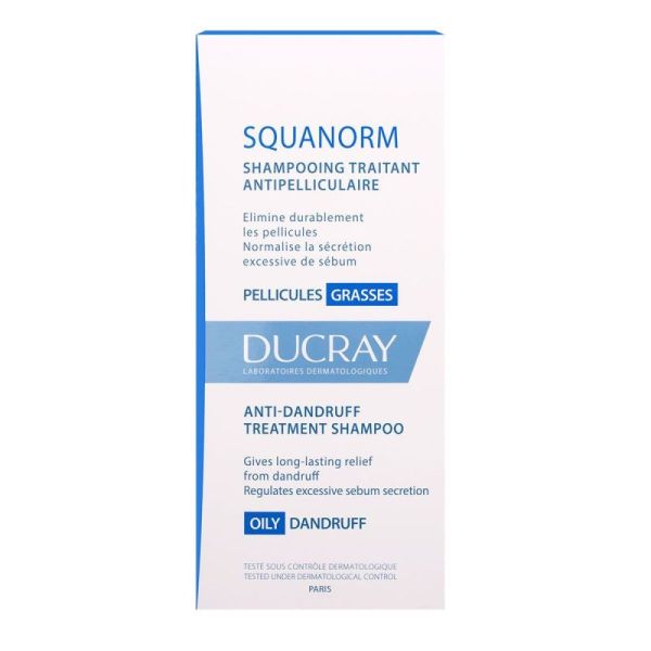 Zzducray Squanorm Shg Pellicule Gras200Ml