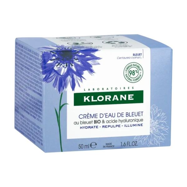 Crème d'Eau au Bleuet BIO - 50 ml