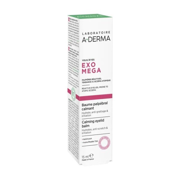 Baume palpébral calmant EXOMEGA - 15 ml