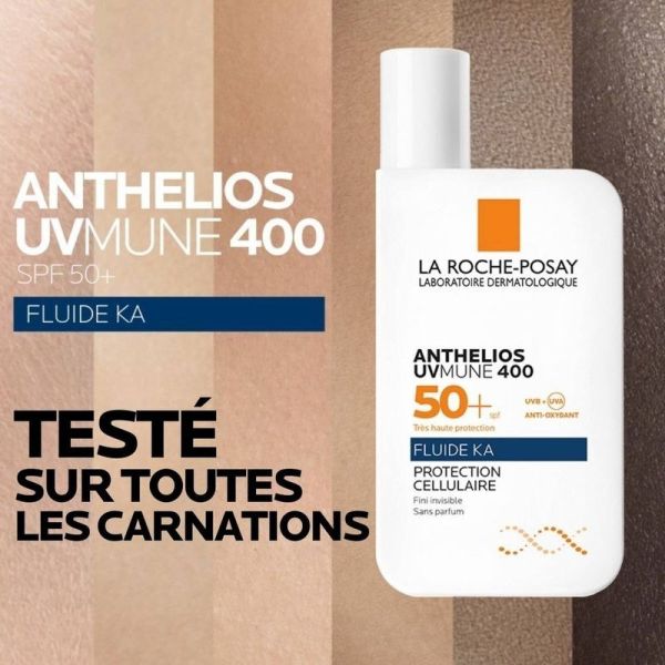 Fluide KA SPF50+ Anthelios UVMUNE 400 - Sans Parfum - 50 ml