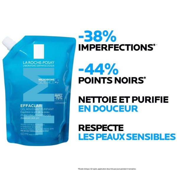 Gel Moussant Purifiant Effaclar - 400 ml