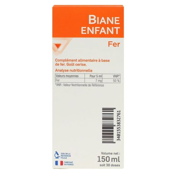 Pileje Biane Enf Fer Fl 150Ml