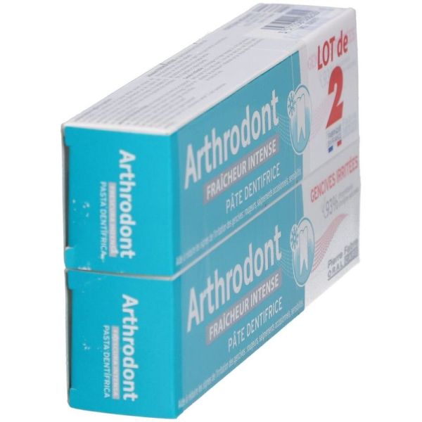Dentifrice Fraicheur Intense - 2 x 75 ml