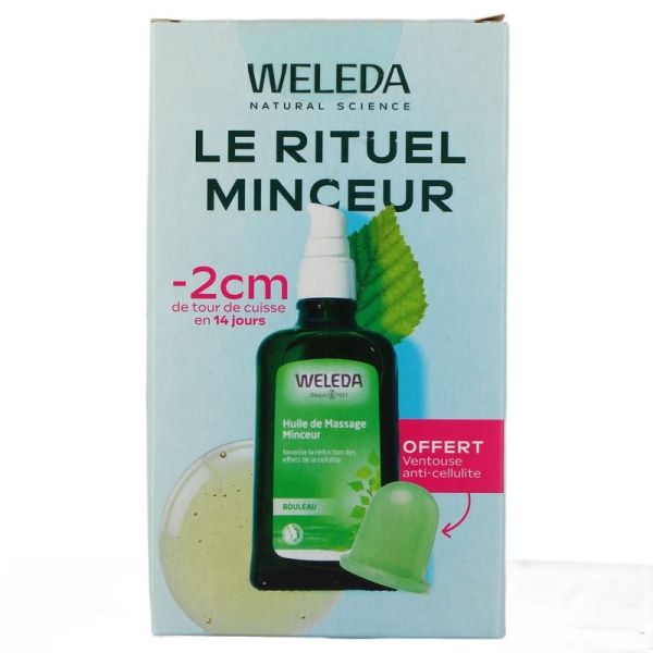 Huile de Massage Minceur Bouleau + Ventouse Anti-Cellulite Offerte - 100 ml
