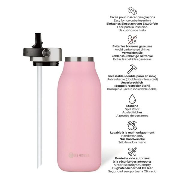Bouteille isotherme 2.0 Magnolia - 1 L