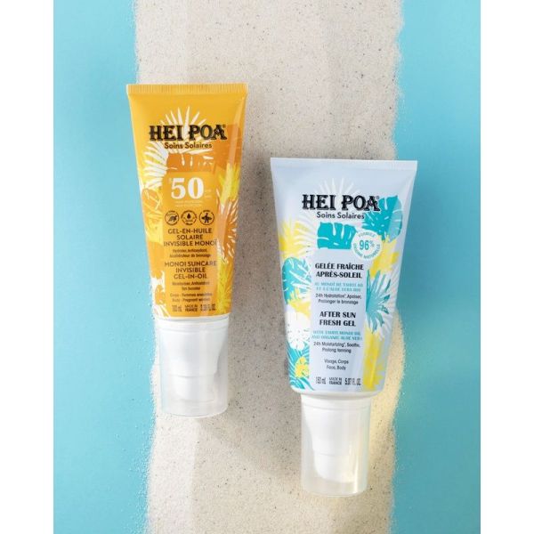 Gelée rafraîchissante après-soleil - Monoï et aloé vera