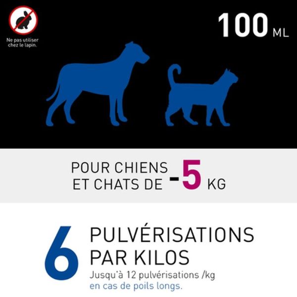 Frontline Spray anti-puces et tiques - 100 ml