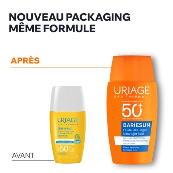 Fluide Ultra-Léger SPF50+ BARIESUN - 30 ml