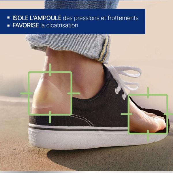 Traitement Ampoules - Talon/Doigt/Orteil - 6 pansements