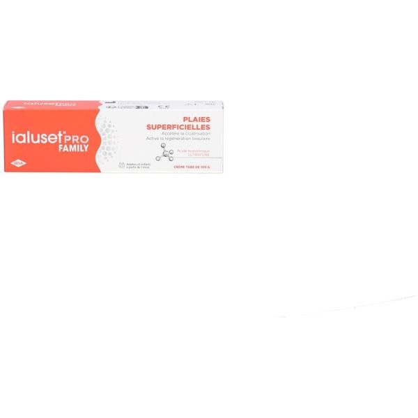 IALUSET PRO FAMILY - Plaies Superficielles, Creme Tube de 100 g