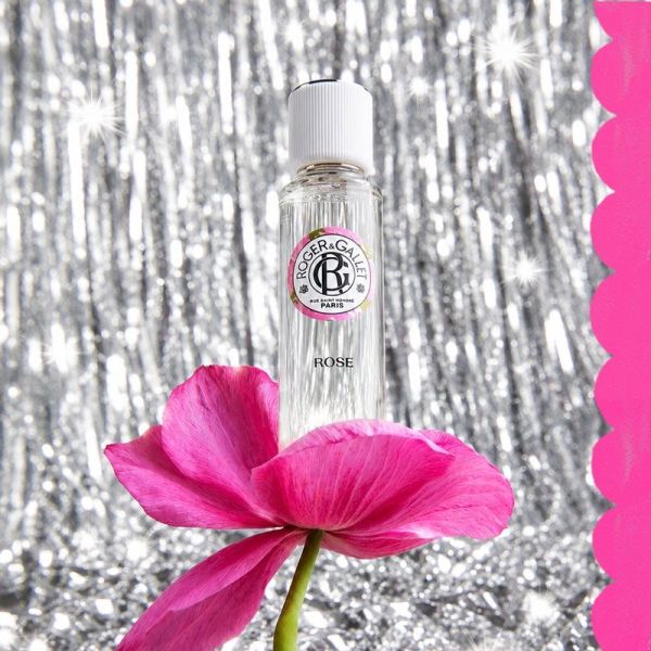 Coffret Noël Savon + Eau parfumée Bienfaisante - Rose - 30 ml + 100 g
