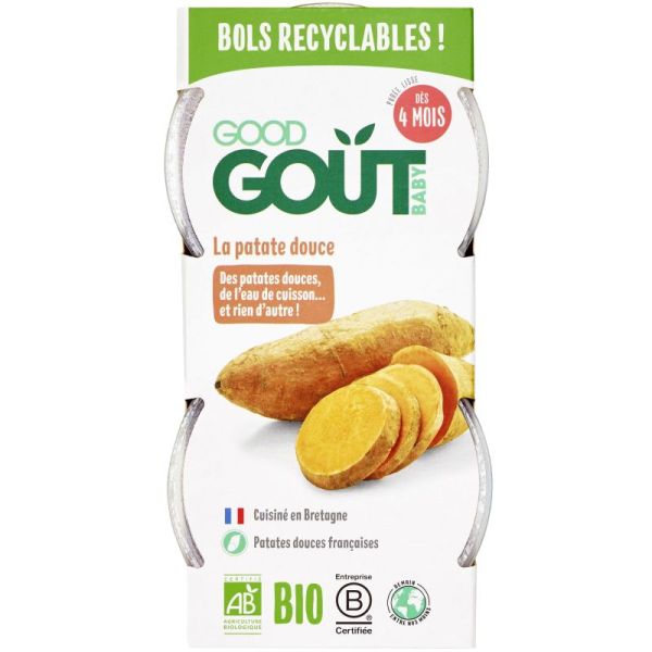 Good Gout Baby-Patate Douce 2X120G