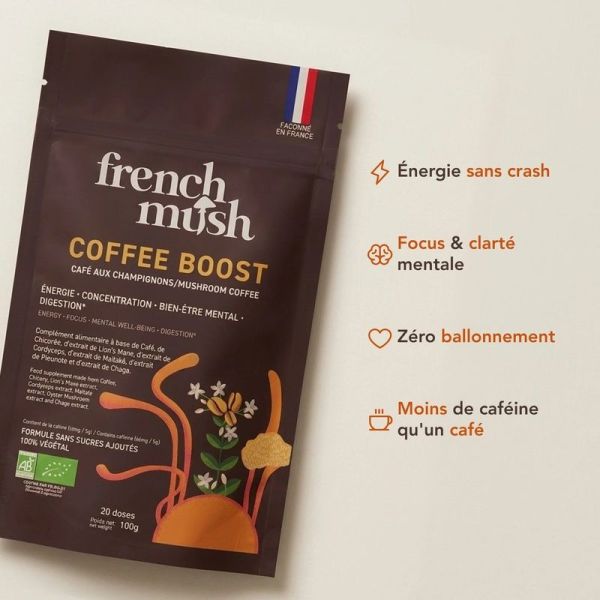 Coffee Boost Boisson AB - 100 g 20 doses