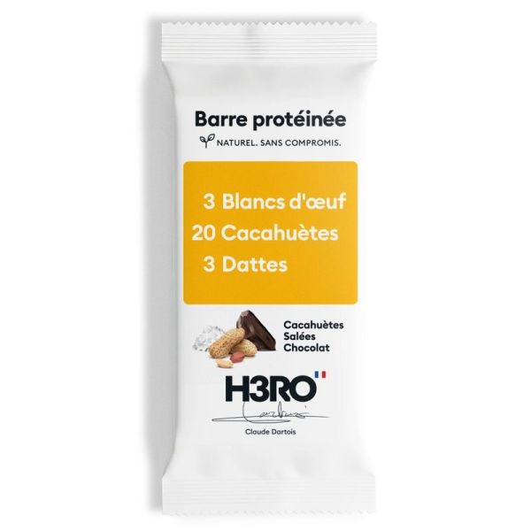 Barre protéinée - Cacahuètes salées Chocolat - 52 g