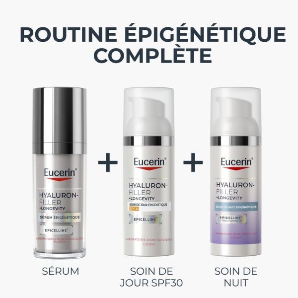 Soin de nuit épigénétique Hyaluron-Filler + Longevity - 50 ml