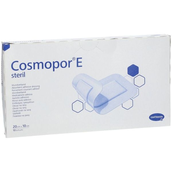 Cosmopor E Steril - 20 x 10 cm, 10 pansements