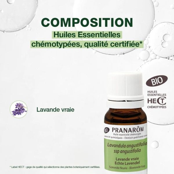 Huile Essentielle de Lavande vraie - Bio - 10 ml