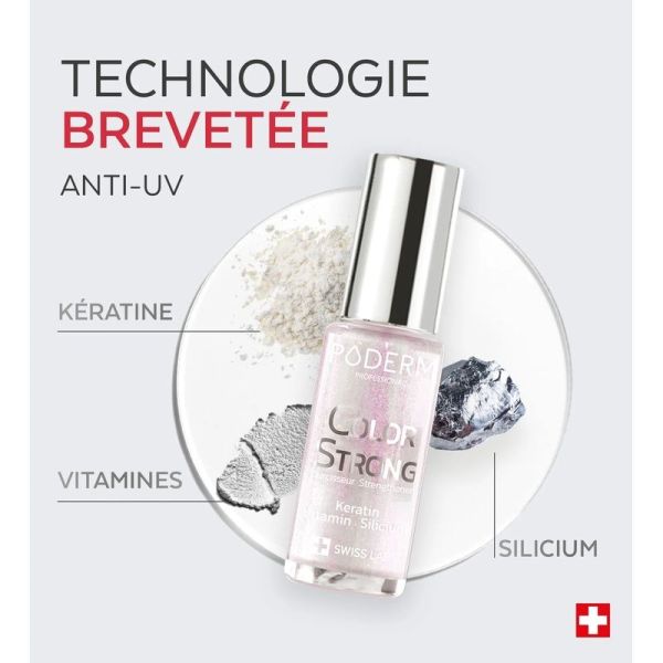 Poderm Color Strong Vernis Durcisseur n°138 Highlight - 8 ml
