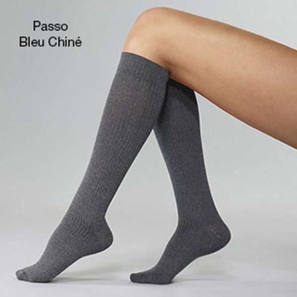 Varisan Passo Chaussettes De Contention Mixte Classe 2 - Gris Chiné Taille 2 Normal