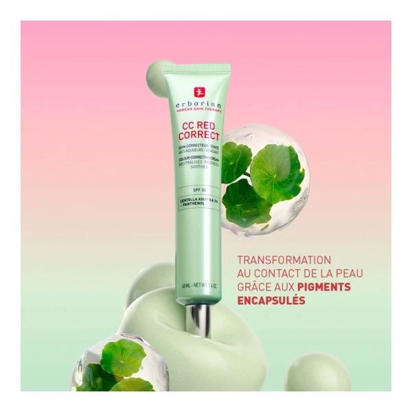 CC Red Correct à la Centella Asiatica SPF30 - 40 ml