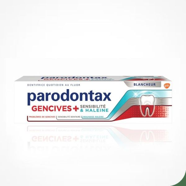 Dentifrice Gencives + Sensibilité Haleine Fraîcheur intense - 2 x 75 ml
