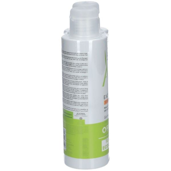 Gel moussant Émollient Anti-grattage Exomega Control - 2 x 500 ml